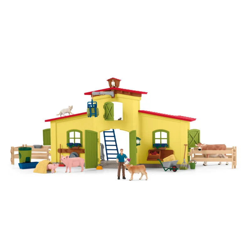 Schleich 42605 Veľká farma so zvieratkami a príslušenstvom