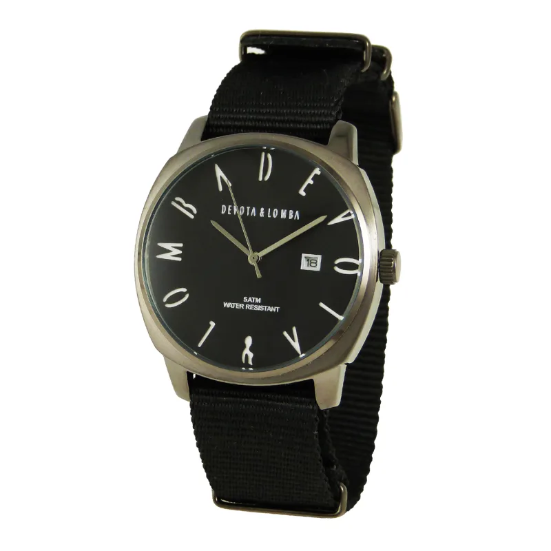 Pánske Hodinky DEVOTA & LOMBA DL008MSPBK-01 (42MM)