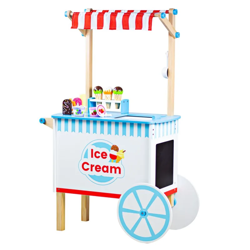 Bigjigs Toys Bigjigs Toys Zmrzlinový vozík
