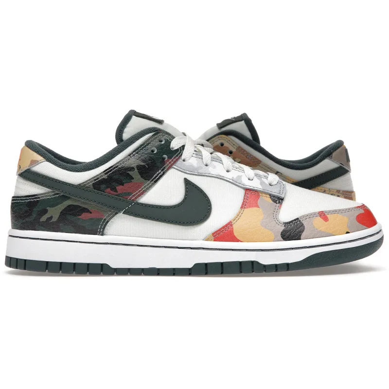 Nike Dunk Low SE Sail Multi-Camo - 44.5