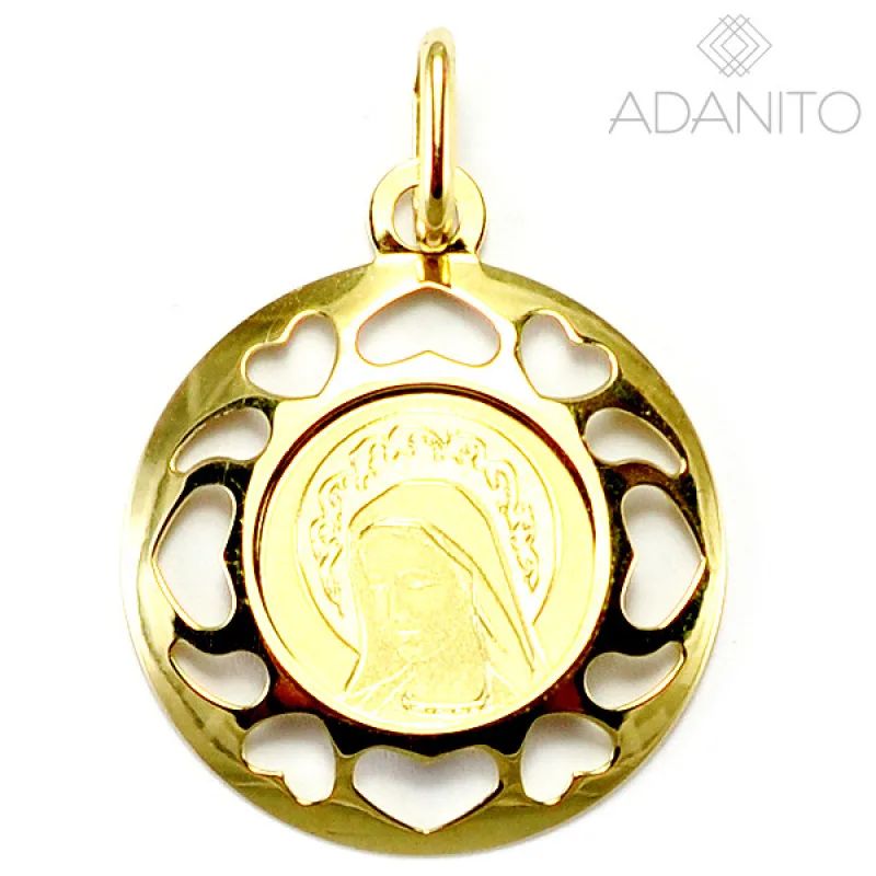 Zlatý prívesok Madona ADANITO BRP0544G2, 0.70 g