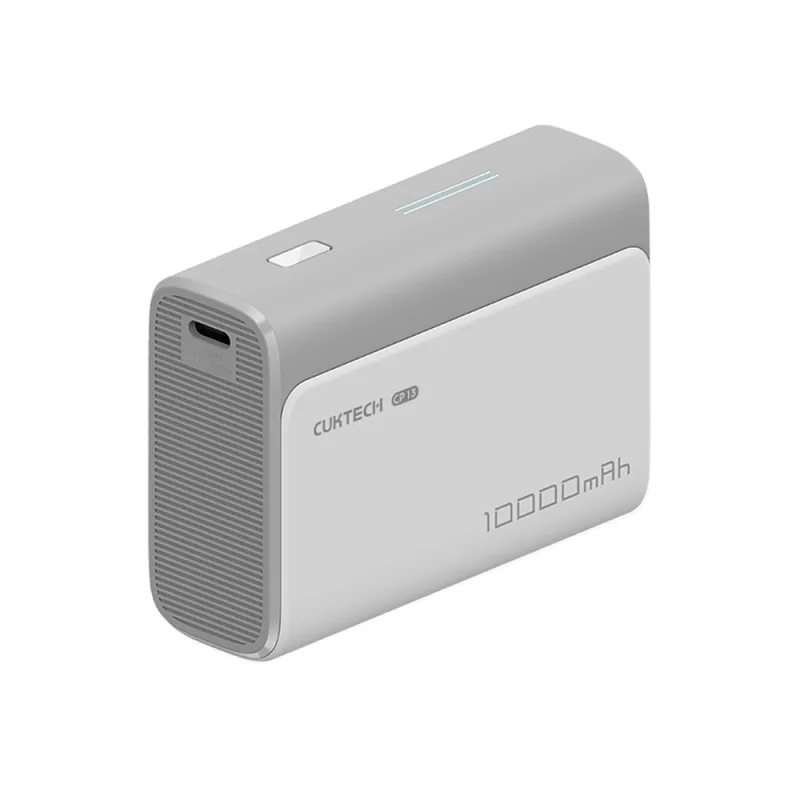 CUKTECH 30W 10000mAh Power Bank 1C1A - CP13- šedá farba