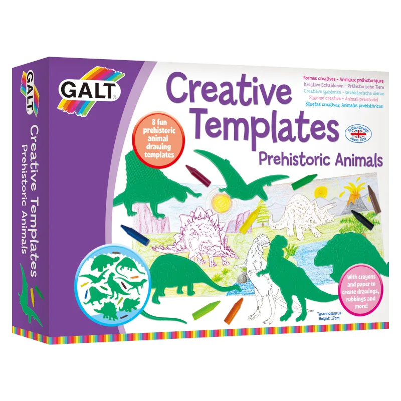 Galt Kreatívne šablóny - Dinosaury