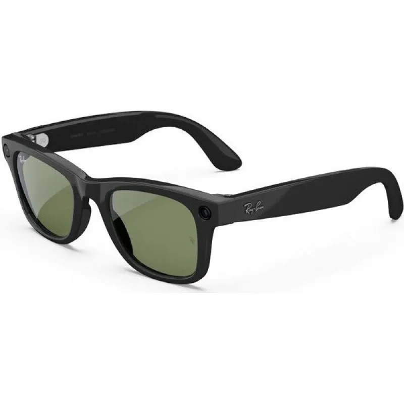 GOOGLE Meta Ray-Ban Gen2 Wayfarer, Black, G15 Green RW4012 601/71 50-22