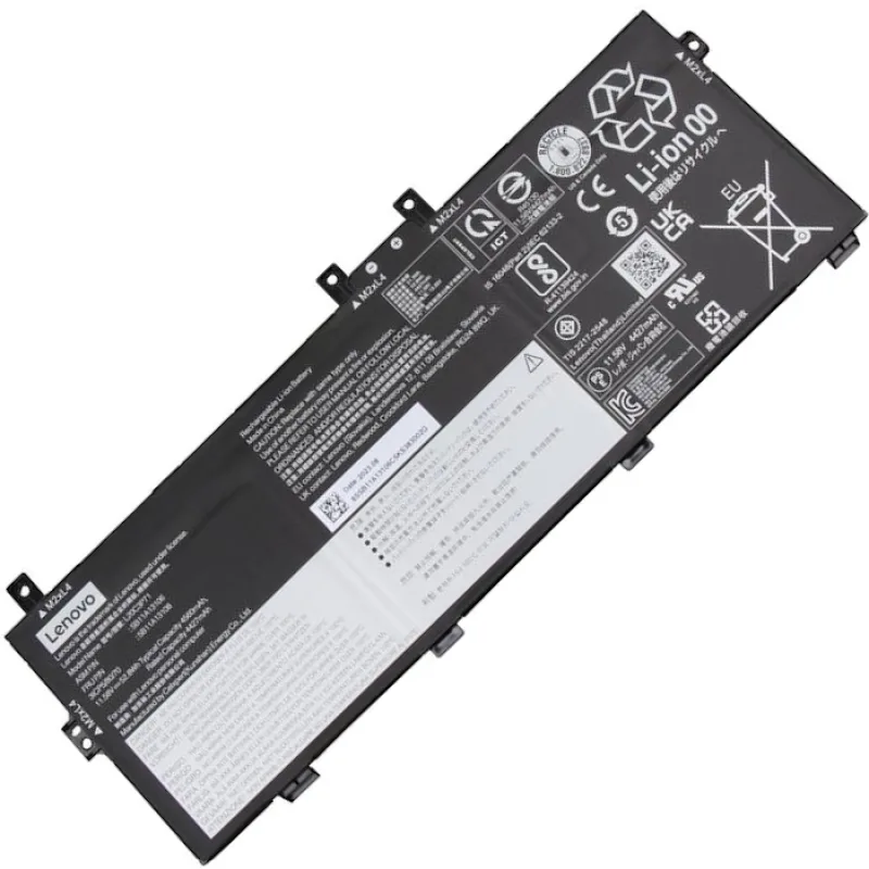 2-POWER Lenovo originální baterie 11.58V,52.8Wh,3cell pro Lenovo ThinkPad X13 Yoga gen 2 77055567