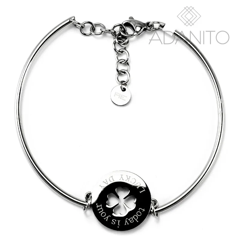 Náramok z chirurgickej ocele štvorlístok ARTSTEEL TSB915N