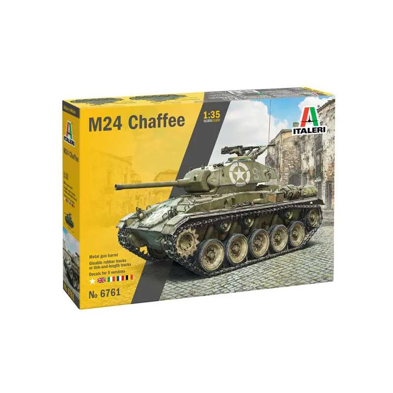 Italeri Model Kit tank 6761 - M24 "Chaffee" (1:35)