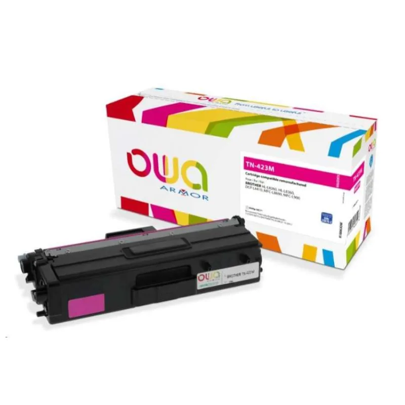 alt. toner OWA ARMOR pre BROTHER TN423M Magenta pre HL-L8260 (4000 str.) (K18063OW)