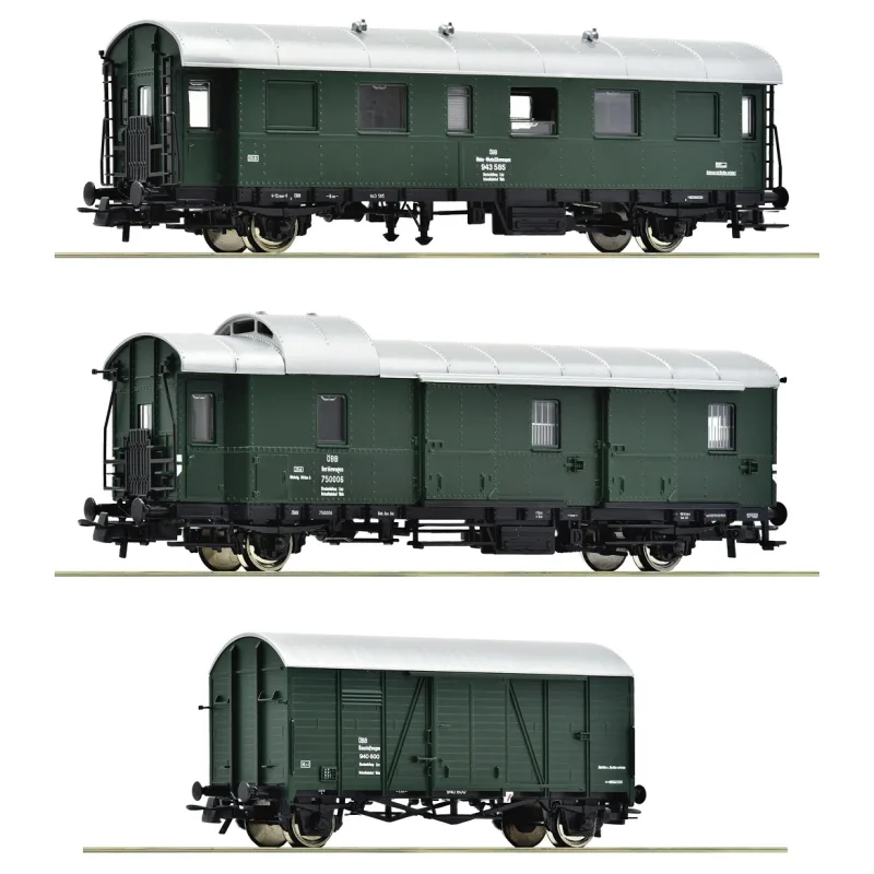 Roco Roco 3dielna sada služobných vozidiel ÖBB - 6200134