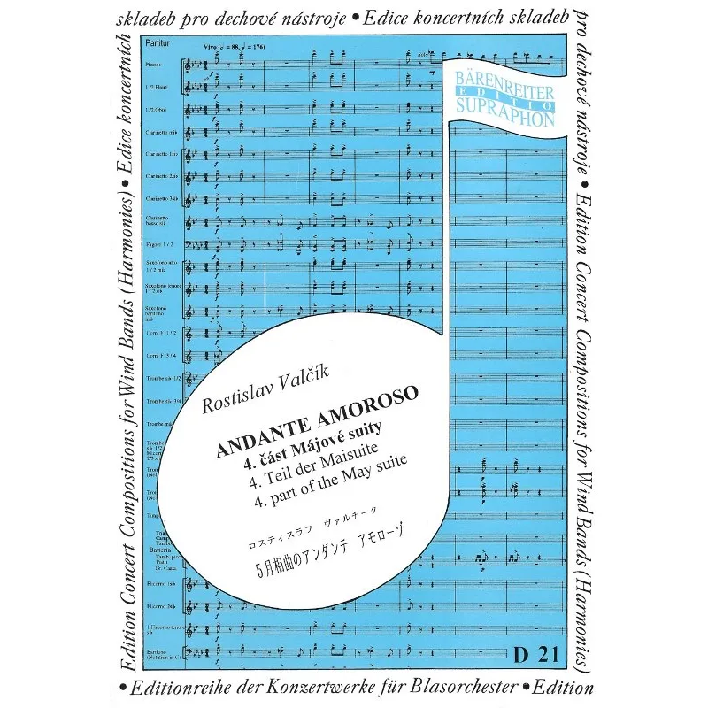 Bärenreiter Andante amoroso (4. část Májové suity)