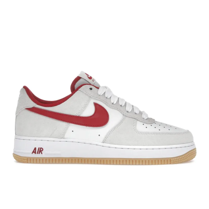 Nike Air Force 1 Low '07 LV8 Summit White Varsity Red Gum - 47