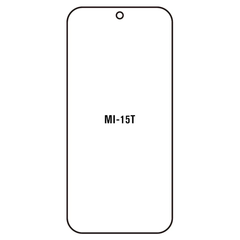 Sunshine Xiaomi 15T Predná Hydrogél ochranná fólia Strih: Predná 3, Typ fólie: Číra