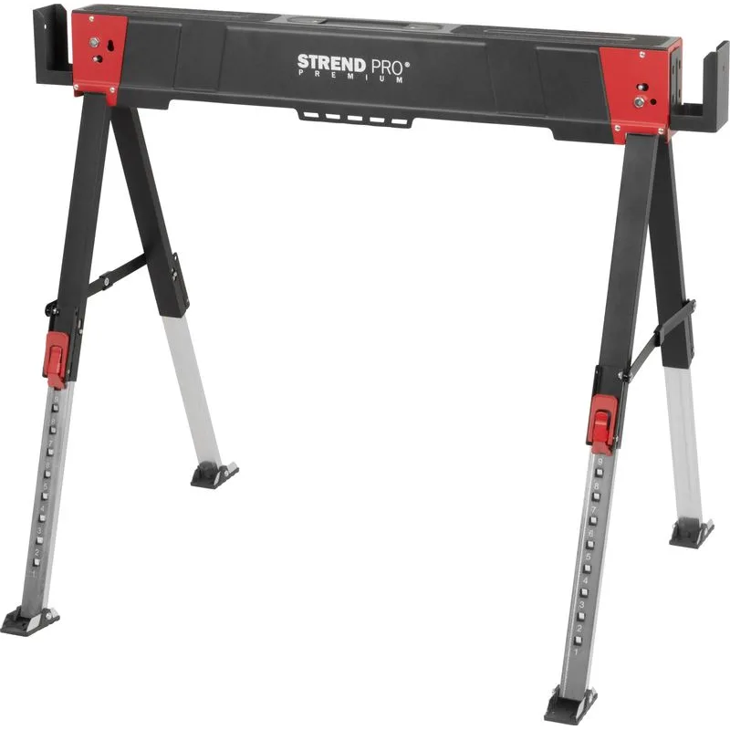 Koza stavebná Strend Pro Premium, 103,5x70x61/85cm, s nastaviteľnou výškou, podpera