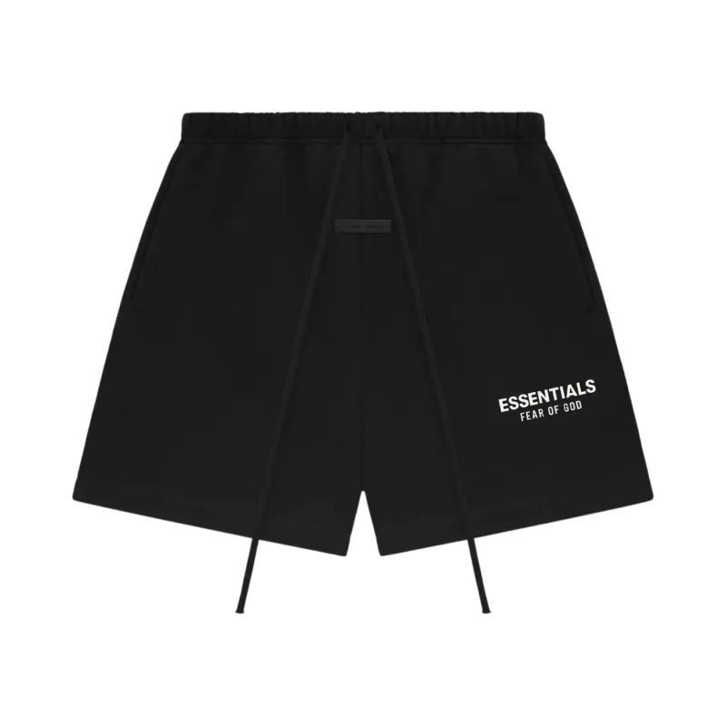 Fear of God Essentials Classic Sweatshorts Jet Black - XS