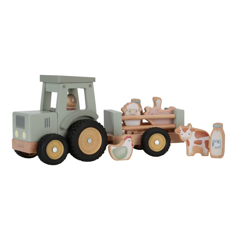Little Dutch Traktor s prívesom Farma