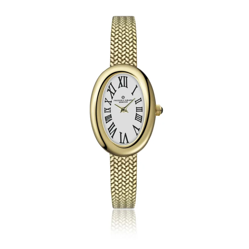 Dámske oválne hodinky Frederic Graff FFU-5910G