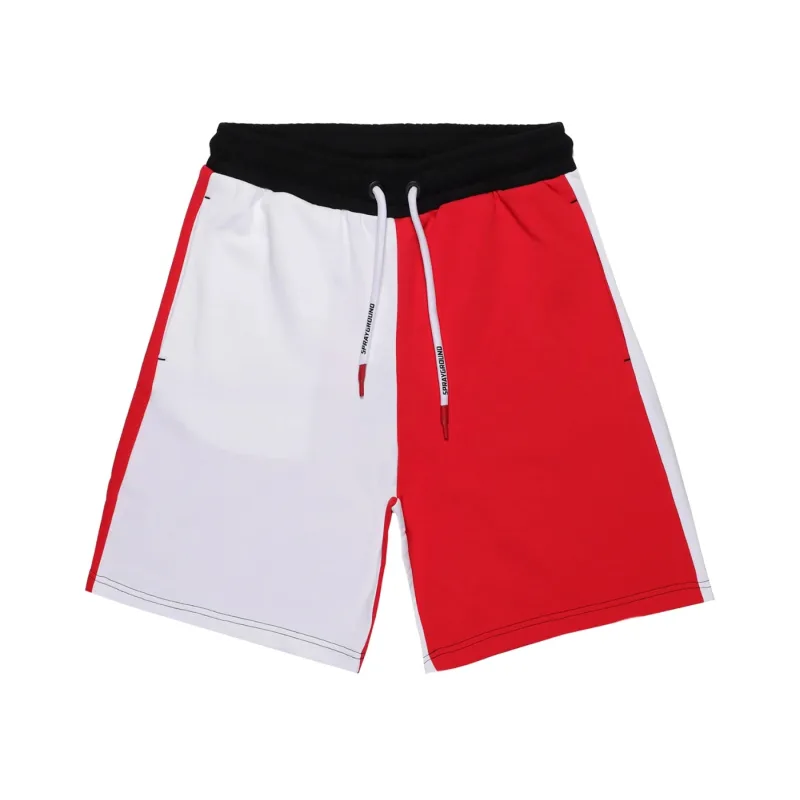 Sprayground Color Block Shorts Red - XL