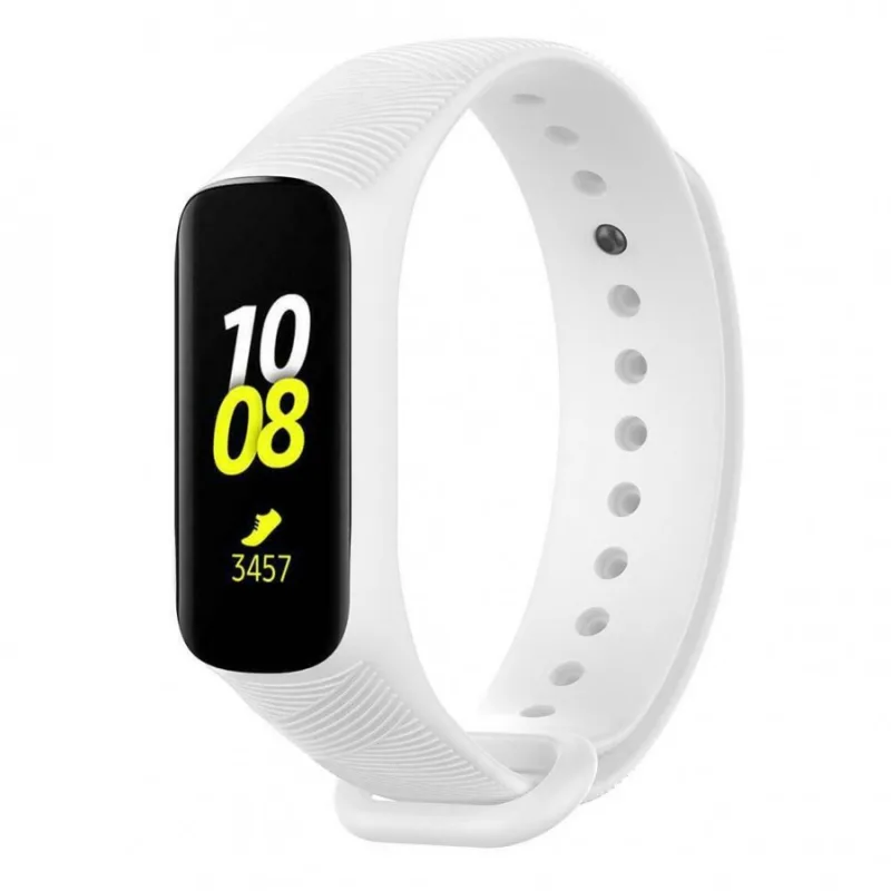 Silikonový řemínek bílý pro Samsung Galaxy Fit e ESES 1530001339