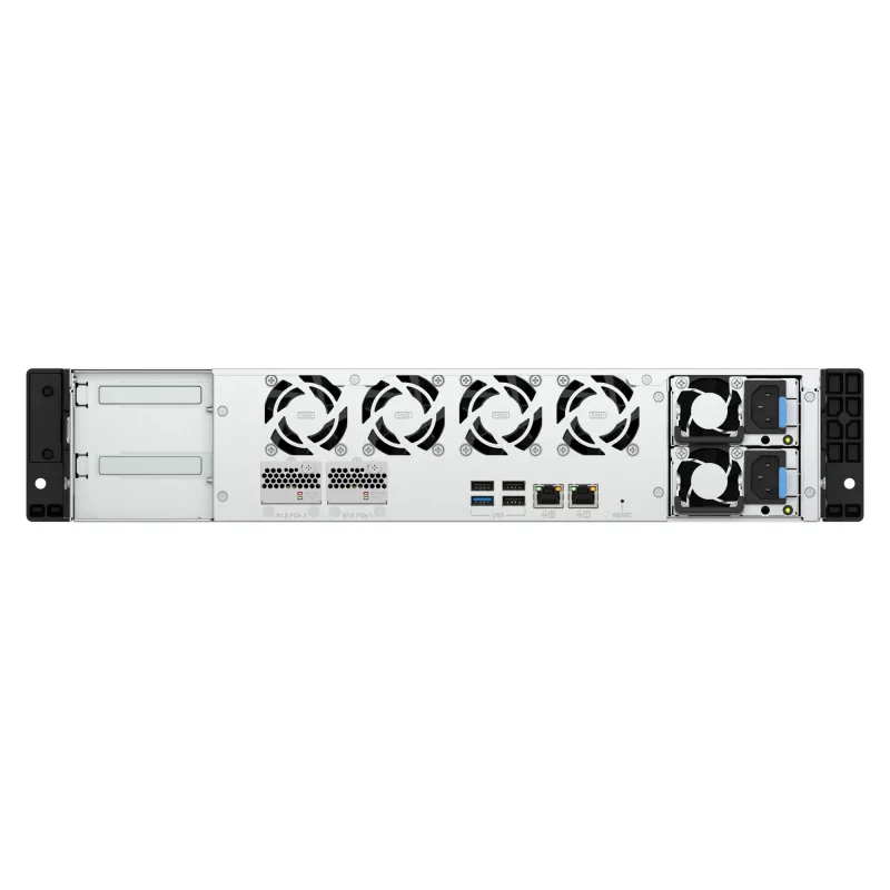 QNAP TS-h1065eU-RP-8G (Intel 4core, ZFS, 8GB DDR5 RAM, 8x SATA + 2x E1.S, 1x PCIe, 2x 2,5GbE) TS-h1065eU-RP-8G