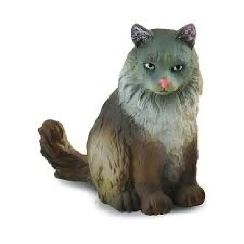 Collecta Mac Toys COLLECTA Nórska lesná mačka - sediaca