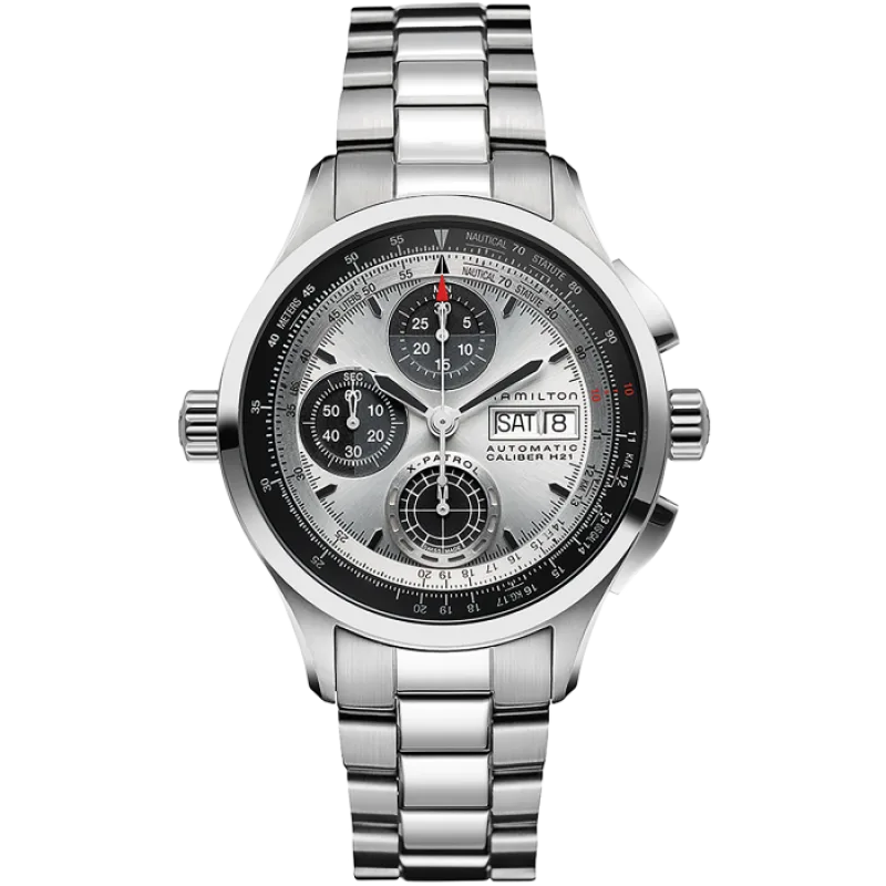 Hamilton Khaki Aviation Khaki X Patrol Auto Chrono | H76566151 - OS