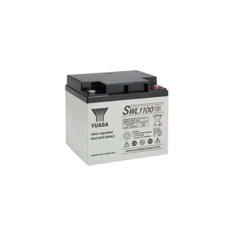 Fukawa YUASA SWL1100 (12V 40,6Ah závit M5 životnost 12let) (13871)