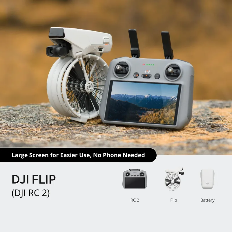 DJI Flip s ovladačem DJI RC 2 CP.FP.00000180.01