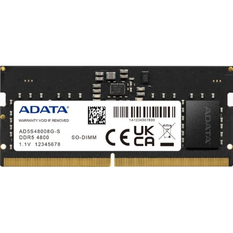 ADATA Adata/SO-DIMM DDR5/32GB/4800MHz/CL40/1x32GB AD5S480032G-S