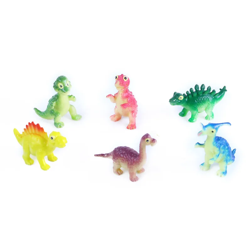 Rappa Dinosaury veselí 6 ks v sáčku 2 druhy