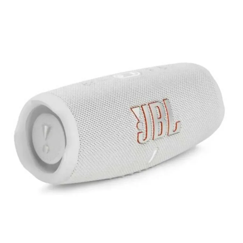 JBL Charge 5 white, bezdrátové repro s powerbankou, PartyBoost, IP67, 40W (JBLCHARGE5WHITE)