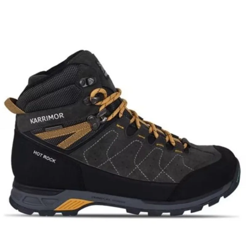 Karrimor Hot Rock Perfektná Pánska Turistická Vysoká Obuv šedá Farba: šedá, Veľkosť: 40