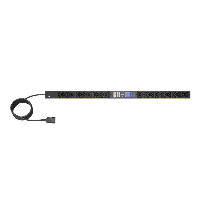 Eaton Switched G4 Rack PDU, 0U, 39U, IEC-60309 input, 3m cord, 1ph, 7.4kW, 32A, 200-240V, 24 outlets (12)C13, (12)C39 (EVSWF132A)
