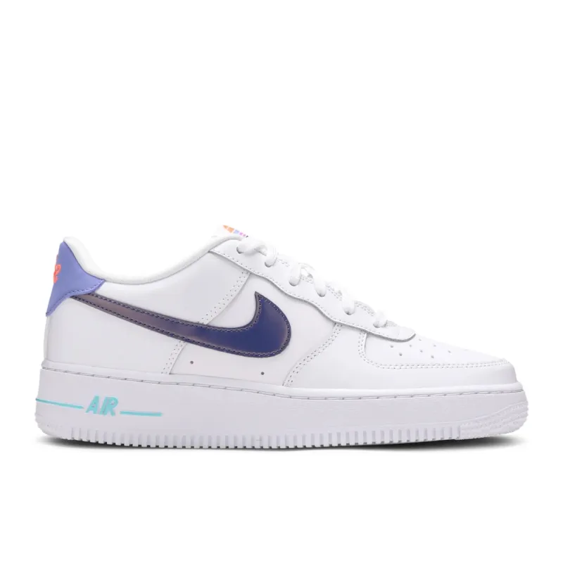 Nike Air Force 1 Low LV8 White Dark Purple (GS) - 36.5