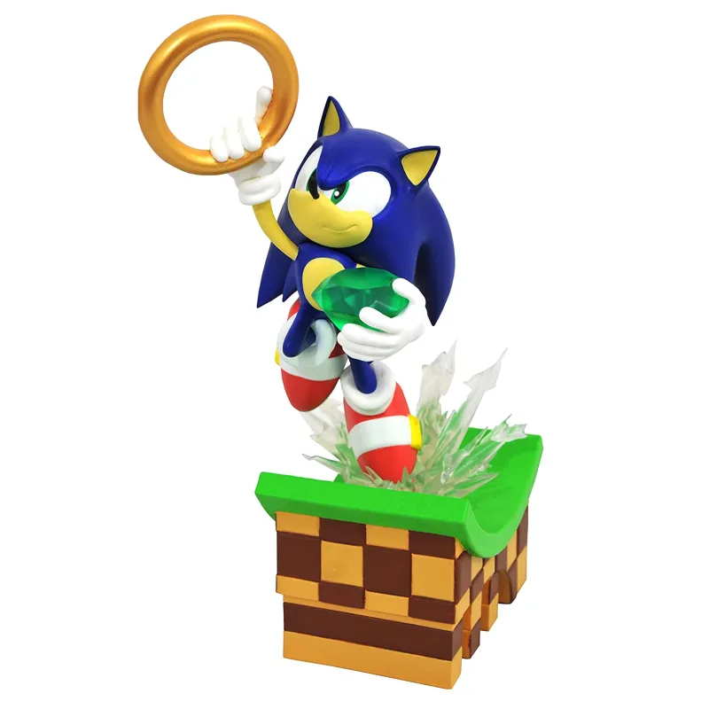 Sonic Gallery PVC Diorama Sonic 23 cm