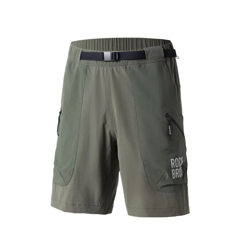 Šortky Rockbros YDDK015 s opaskom veľkosti 2XL - zelené