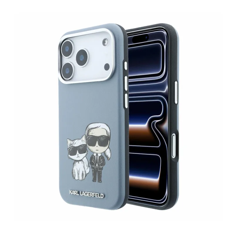Karl Lagerfeld PU Semi Wrap Smooth Sketch Bodies Magsafe kryt iPhone 18…