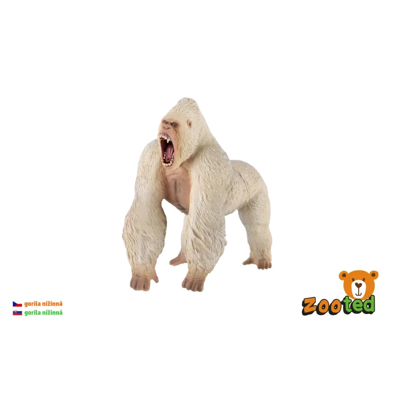 ZOOted Gorila nížinná zooted plast 17 cm