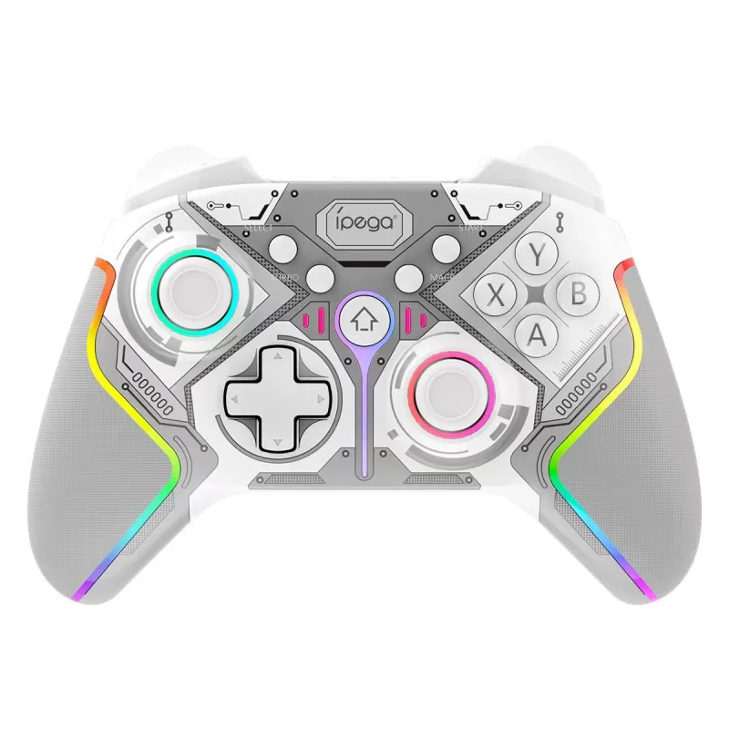 NONAME iPega 9666BH Bluetooth RGB Gamepad pro Android/iOS/PS3/PS4/PC/N-Switch White 6974363712372