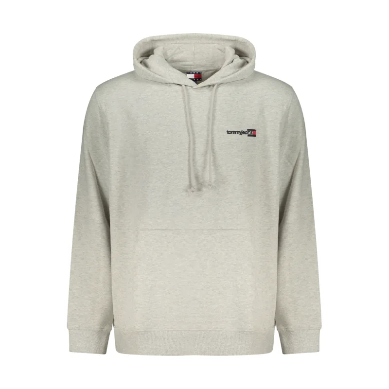 Pánska Mikina bez zipsu TOMMY HILFIGER - Šedá Farba: šedá, Veľkosť: XL