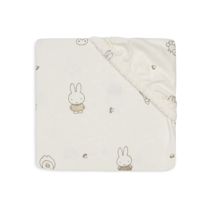Jollein Napínacia plachta 40/50 x 80/90 cm Miffy Family Farm