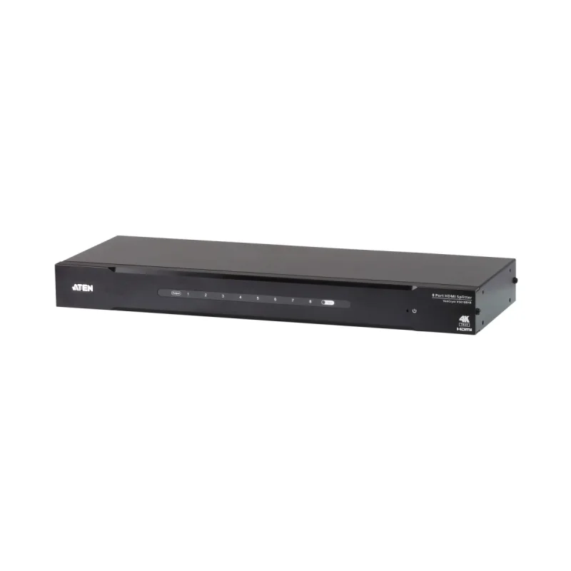 ATEN 8 port HDMI splitter, HDMI2.0, True 4K@60Hz VS-0108HB