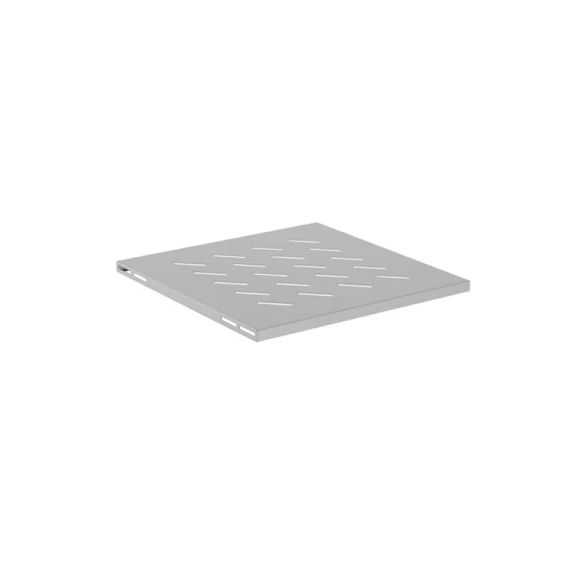 POLICE PRO 19" SKŘÍNĚ 600MM ŠEDÁ LANBERG (1U/480X475MM NOSNOST DO 120KG, 4BODOVÁ MONTÁŽ) AK-1017-S