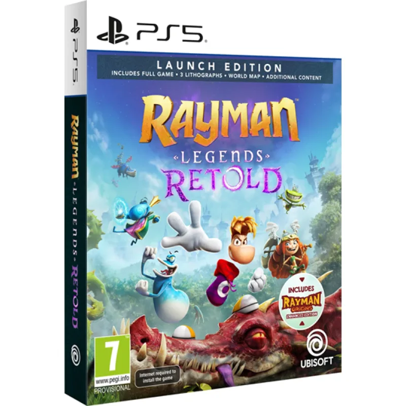 UBI SOFT PS5 - Rayman Legends Retold Launch Edition 3307216313403