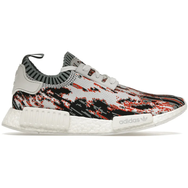 adidas NMD R1 Sneakersnstuff Datamosh Collegiate Orange - 39.5