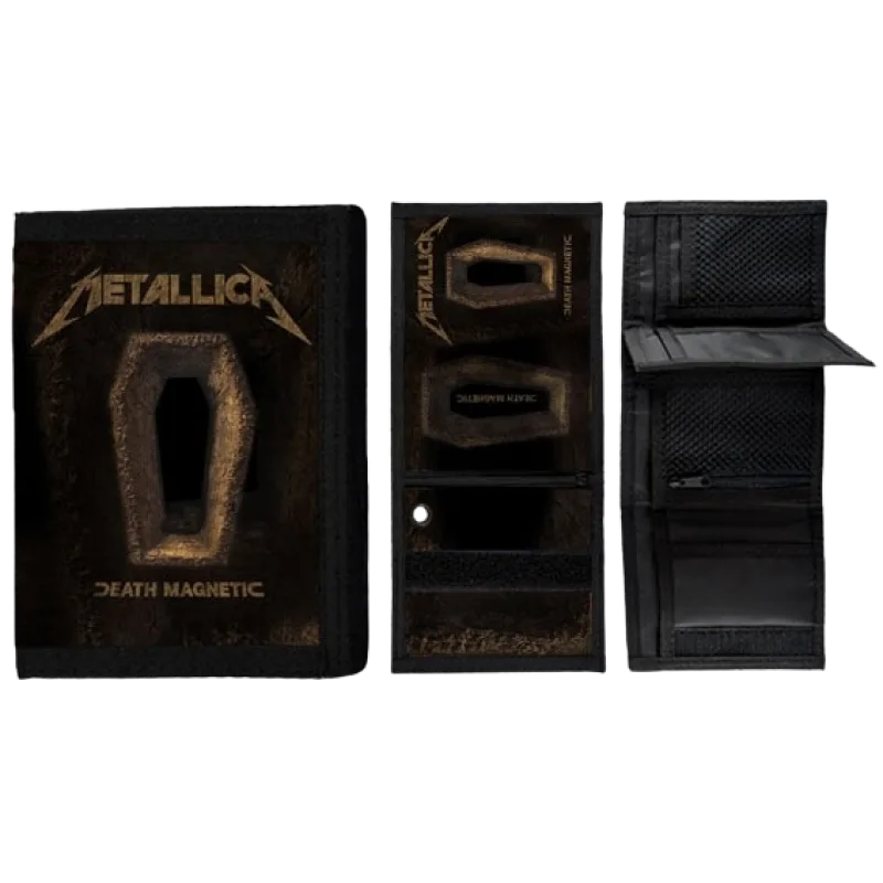 Metallica Death Magnetic Vintage Logo (peňaženka)