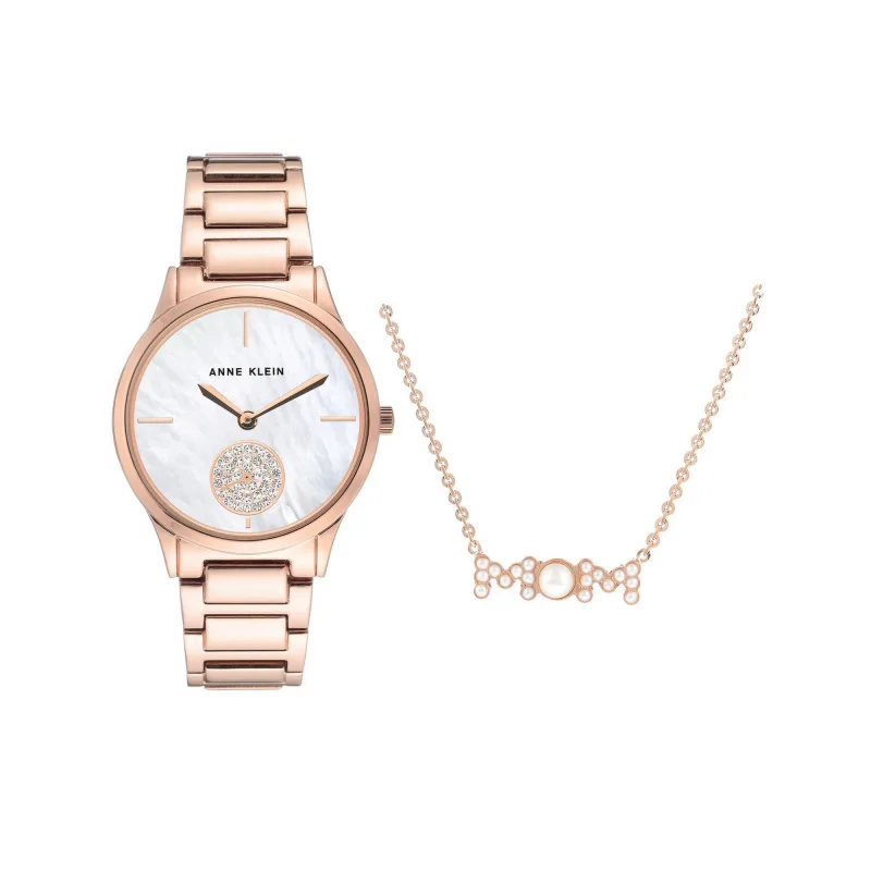 Darčeková súprava hodiniek Anne Klein AK/3674RGST