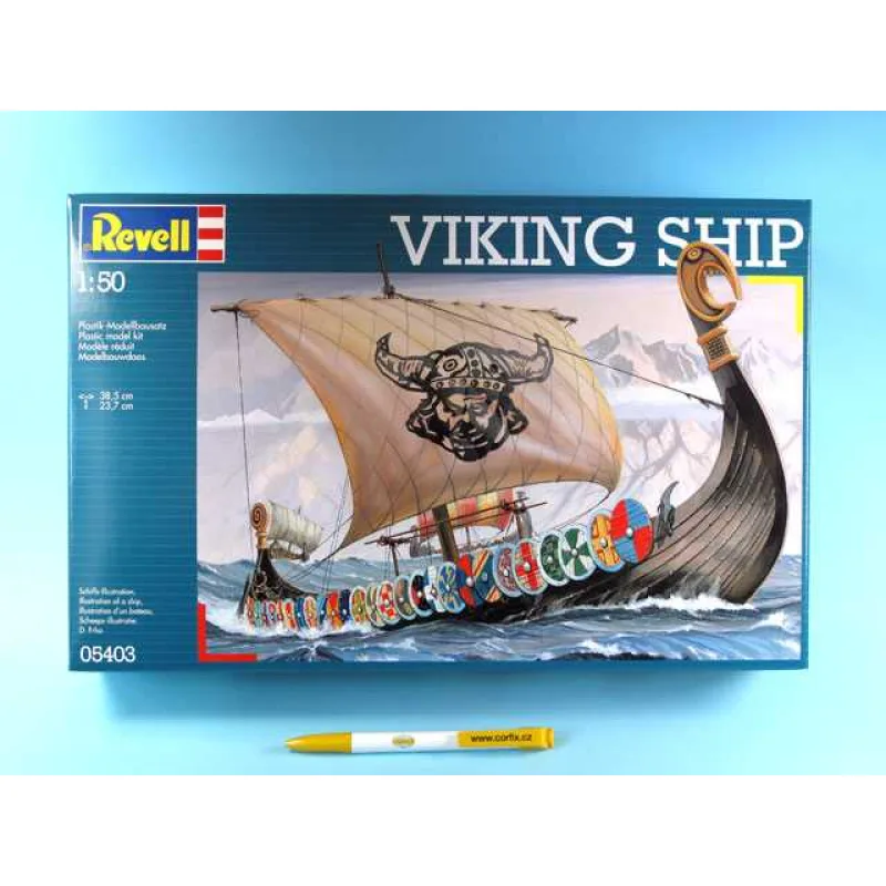 Revell Plastic ModelKit loď 05403 - loď Vikingov (1:50)