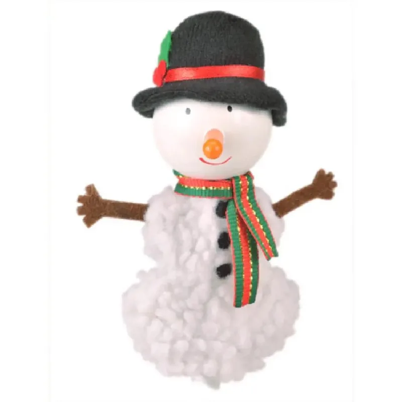 Fiesta Crafts Prstový maňuška Snehuliak