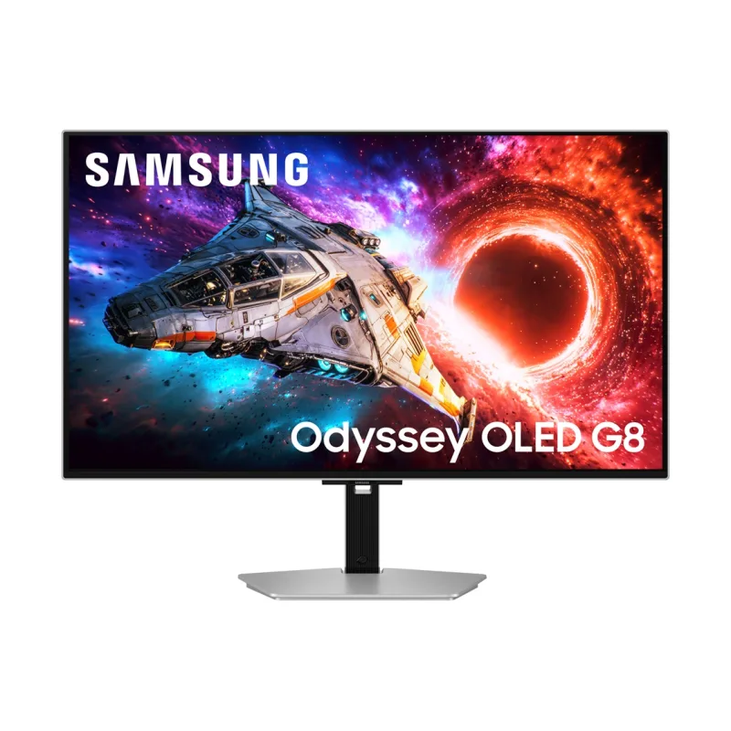 Samsung Odyssey OLED G8/LS32HG800SUXEN/32"/OLED/4K UHD/240Hz/0,03ms/Stříbrná/2R LS32HG800SUXEN