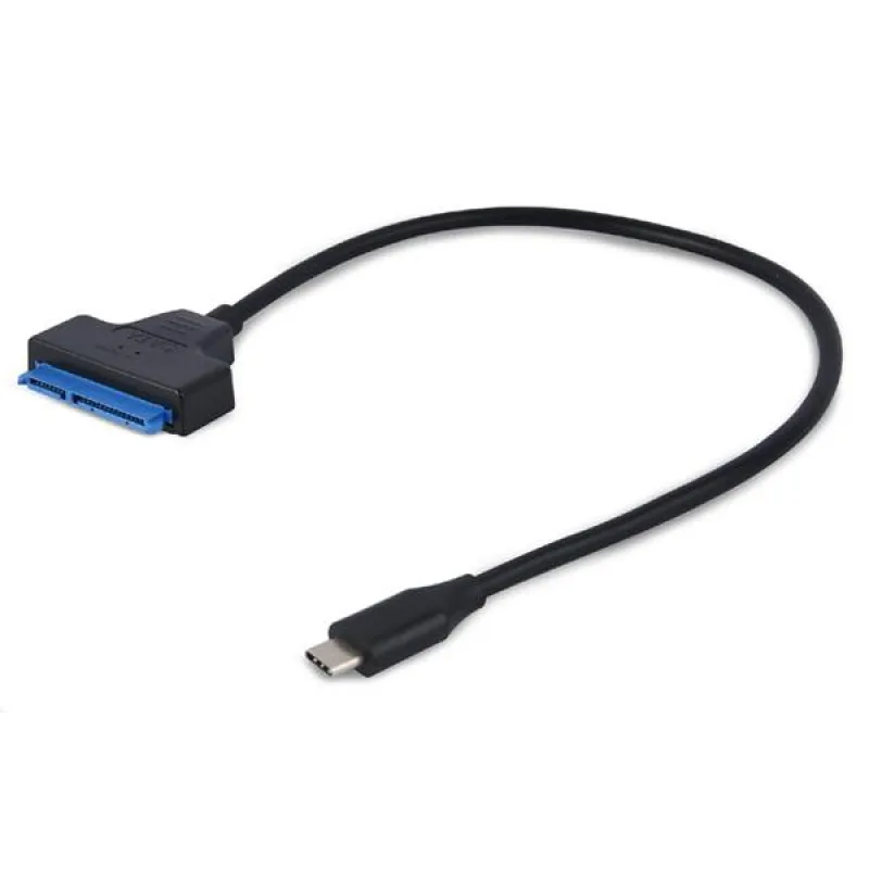 Gembird AUS3-03 USB Type C/2.5" SATA, 0,3m, černý